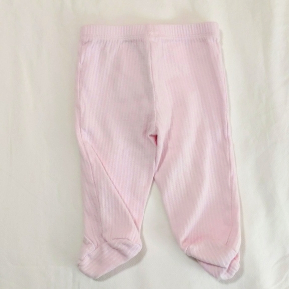 little me 2 piece organic cotton matching outfit set 6 months baby girl - Picture 8 of 8